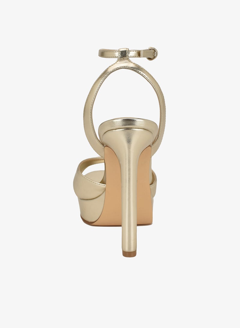 ناين ويست صنادل بكعب عالٍ وحزام للكاحل - Image 2